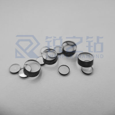 Round Shape Optical CVD Diamond Single Crystal Synthetic Diamond Diameter 2mm To 10mm