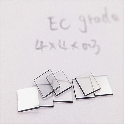 Electronic Grade Single Crystal CVD Diamond Lab Grown Diamond 4*4*0.3 4*4*0.5
