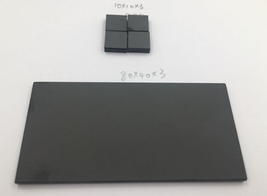 Customized Black Boron Doped Diamond Lab Grown BDD Diamond As Electrode Material