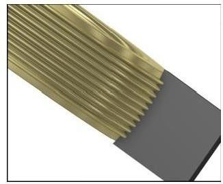 Irregular PCD MCD CVD Diamond Contour Knife For Jewelry Processing Needs