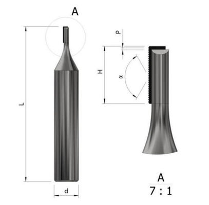 Precision PCD Diamond Brush Cutter Metal Texturing Polycrystalline Diamond Tools