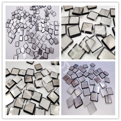 Brown Single Crystal CVD Diamond VVS Industrial Diamond Plate For Heat Sink