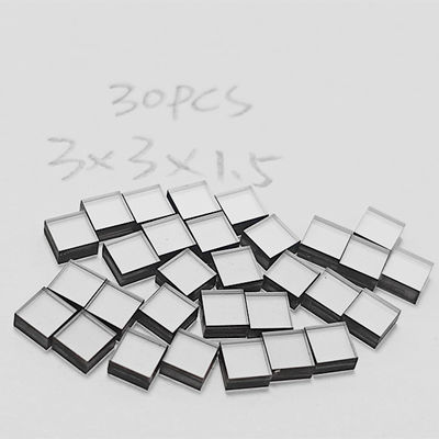 Mechancial Grade Single Crystal synthetic CVD Diamond 3x3x1.5mm High Purity