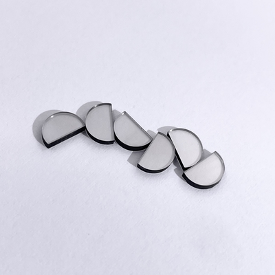 Semicircular mechanical grade single crystal CVD diamonds