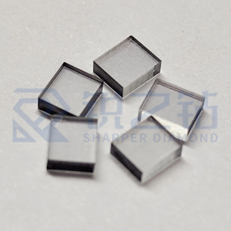 3mm Size Optical Grade CVD Single Crystal Diamond With Low Nitrogen Content
