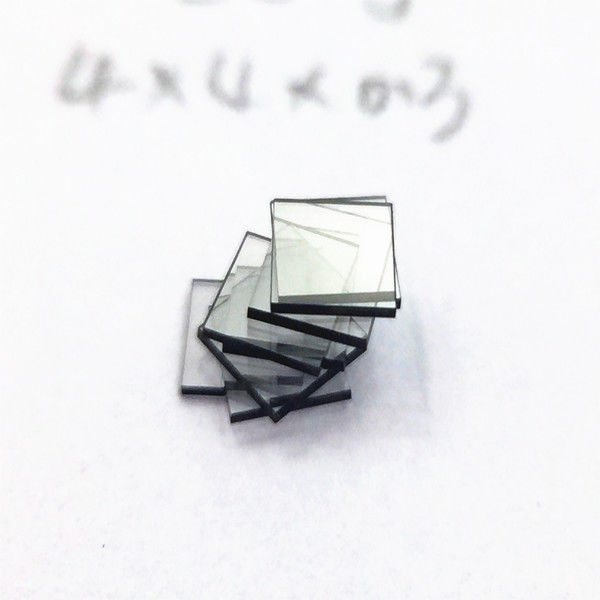 Electronic Grade Single Crystal CVD Diamond Lab Grown Diamond 4*4*0.3 4*4*0.5