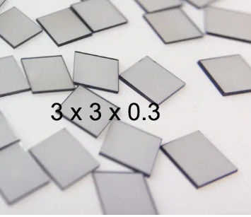 Colorless Mechanical CVD Diamond / Synthetic Diamond Plate 0.3-3mm Thickness