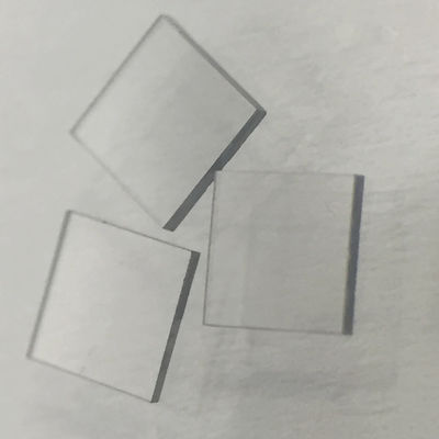 Mono Crystal CVD Synthetic Diamond Plate 5x5x0.3mm High Mechanical Stability