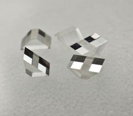 Cube Or Triangle Optical CVD Diamond Prism Mono / Single Crystalline CVD Diamond