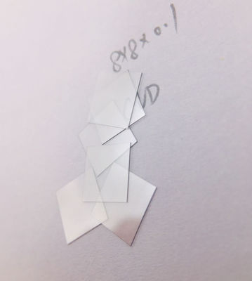 Semiconductor Single Crystal Substrate CVD Diamond IIA Ultra Thin 100 Micron Thick