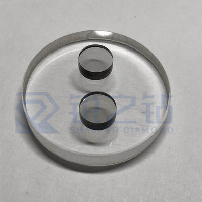 Round Shape Optical CVD Diamond Single Crystal Synthetic Diamond Diameter 2mm To 10mm