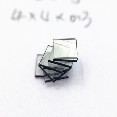 Electronic Grade Single Crystal CVD Diamond Lab Grown Diamond 4*4*0.3 4*4*0.5