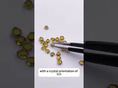 JSD23 MCD Yellow Diamond Plate 1.0mm - 6.0mm Near Square Shape