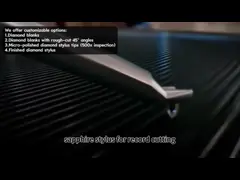 hpht or cvd diamond for Record cutting stylus and Stylus Tip 4*0.7*0.7 4*0.2*0.2